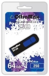 Флеш-накопитель OLTRAMAX OM-64GB-250-синий USB флэш-накопитель