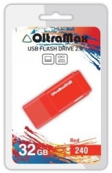 Флеш-накопитель OLTRAMAX OM-32GB-240-красный USB флэш-накопитель