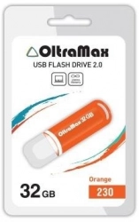 Флеш-накопитель OLTRAMAX OM-32GB-230-оранжевый USB флэш-накопитель