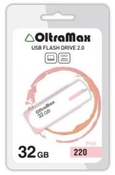 Флеш-накопитель OLTRAMAX OM-32GB-220-розовый USB флэш-накопитель
