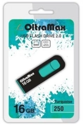 Флеш-накопитель OLTRAMAX OM-16GB-250 бирюзовый USB флэш-накопитель