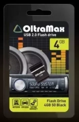Флеш-накопитель OLTRAMAX 4GB 50 черный USB флэш-накопитель 50