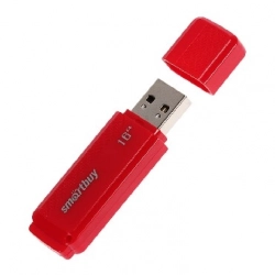 Флеш-накопитель SMARTBUY (SB16GBDK-R) 16GB DOCK RED