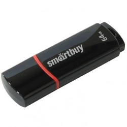 Флеш-накопитель SMARTBUY (SB4GBCRW-K) 4GB CROWN BLACK