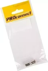 Переходник PROCONNECT (05-4361-4-7) ПЕРЕХОДНИК АНТЕННЫЙ, (ШТЕКЕР F - ШТЕКЕР TV), (1ШТ.) (ПАКЕТ)