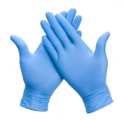 Перчатки DISPOSABLE NITRILE GLOVES перчатки нитрилов., размер S, GUG0101
