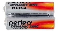 Батарейки PERFEO R6-2SH DYNAMIC ZINC (60)