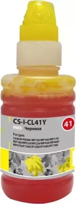 Расходный материал для печати CACTUS CS-I-CL41Y желтый 100мл (Чернила)