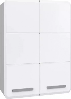 Шкаф верхний Runo подвесной Эрика 60 белый (00-00001131)