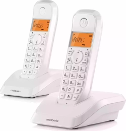 Радиотелефон MOTOROLA S1202 белый