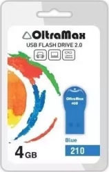 Флеш-накопитель OLTRAMAX OM-4GB-210-синий USB флэш-накопитель