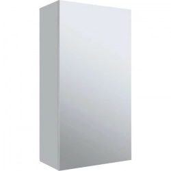 Шкаф Runo подвесной Кредо 40 зеркальный, белый (00-00001176)