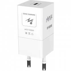 Сетевое зарядное устройство Hiper (СЗУ) HP-WC009 3A PD+QC универсальное белый
