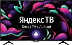 Телевизор BBK 55LEX-8287/UTS2C Яндекс.ТВ черный Ultra HD 50Hz DVB-T2 DVB-C DVB-S2 USB WiFi Smart TV