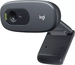 Веб камера Logitech C270 (HD 720p/30fps, фокус постоянный, угол обзора 60°, кабель 1.5м) (M/N: V-U0018)