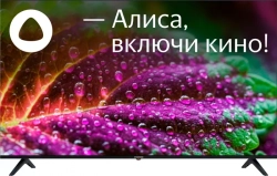 Телевизор StarWind SW-LED65UG403 Яндекс.ТВ Frameless черный