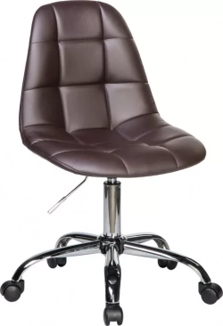 Кресло офисное Dobrin для персонала MONTY LM-9800 коричневый