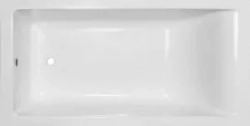 Ванна из литого мрамора Эстет Дельта 170x80 см, прямоугольная, с ножками (ФР-00000655, ФР-00000769)