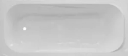 Ванна из литого мрамора Эстет Альфа 180x80 см, прямоугольная, с ножками (ФР-00001311, ФР-00000769)