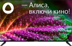 Телевизор StarWind SW-LED50UG403 Яндекс.ТВ Frameless черный