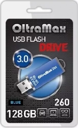 Флеш-накопитель OLTRAMAX OM-128GB-260-Blue 3.0 синий флэш-накопитель