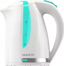 Чайник электрический MAXVI KE1701P white-green чайник