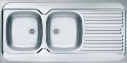 Мойка кухонная Alveus Classic 100 нержавеющая сталь (1009084)
