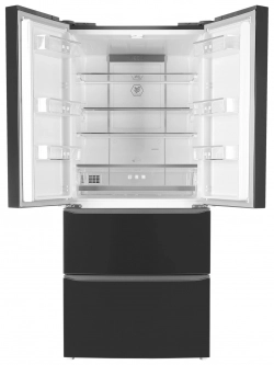 Холодильник HYUNDAI CM5045FDX черная сталь