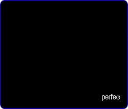 Коврик для мыши PERFEO (PF_D0719) "Black" "Синий" компьютерной