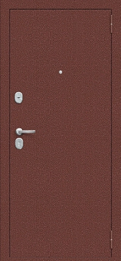 Дверь входная BRAVO Тайга-7 Входные двери Антик Медный/Бежевый клен