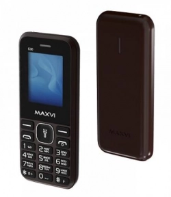 Смартфон MAXVI C30 Brown Телефон мобильный