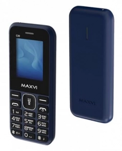 Смартфон MAXVI C30 Blue Телефон мобильный