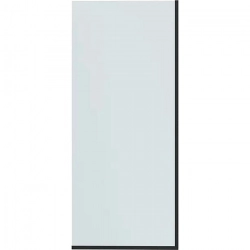 Шторка для ванны Reflexion 50х140 прозрачная, черная (RX14050CBL-01)