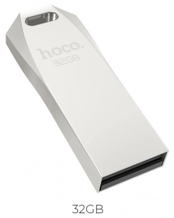 Флеш-накопитель HOCO (6957531099871) UD4 USB 32GB 2.0 Silver флэш-накопитель