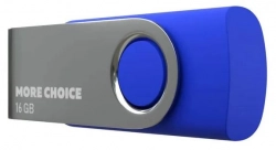 Флеш-накопитель MORE CHOICE (4610196407567) MF16-4 USB 16Gb 2.0 Blue флэш-накопитель