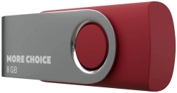 Флеш-накопитель MORE CHOICE (4610196407499) MF8-4 USB 8Gb 2.0 Red флэш-накопитель