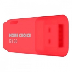 Флеш-накопитель MORE CHOICE (4610196407482) MF128 USB 128GB 2.0 Red флэш-накопитель