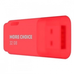 Флеш-накопитель MORE CHOICE (4610196407468) MF32 USB 32GB 2.0 Red флэш-накопитель