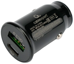 Автомобильное зарядное устройство CABLEXPERT (21238) MP3A-UC-CAR23