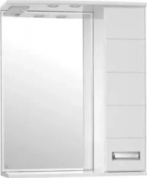 Зеркальный шкаф Style line Ирис 65 со светом (2000948995435)
