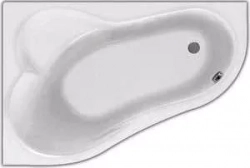 Акриловая ванна SANTEK Ибица 150х100 см, левая, каркас, слив-перелив (1WH112034, 1WH112433)