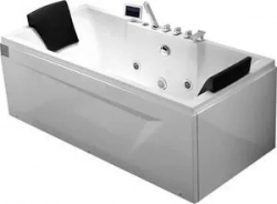 Акриловая ванна GEMY 175x85 с гидромассажем (G9065 K L)