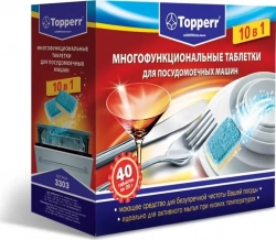 Аксессуар для посудомоечных машин TOPPERR 3303 Таблетки 40 шт.