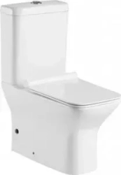 Унитаз BELBANGO напольный Romano с бачком и сиденьем, пристенный (BB248CPR-P+BB248T+BB2112SC)