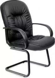 Кресло офисное CHAIRMAN 416 ЭКО черный глянец