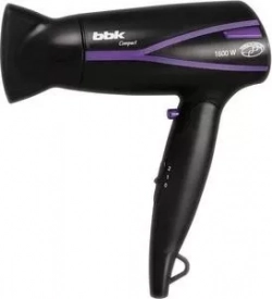 Фен BBK BHD1608i черный/фиолетовый
