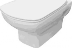 Унитаз подвесной ROCA Dama Senso Slim с тонким сиденьем микролифт (346517000, ZRU9302991)