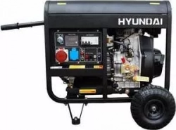 Генератор HYUNDAI дизельный DHY8000LE + колёса