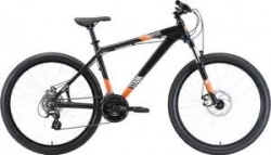 Велосипед STARK 20 Shooter-1 чёрный/белый/оранжевый 18"