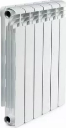 Радиатор RIFAR ALUM 500 6 секции аллюминиевый боковое подключение (RAL50006)
